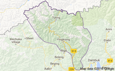 Upper Siang district, Arunachal Pradesh